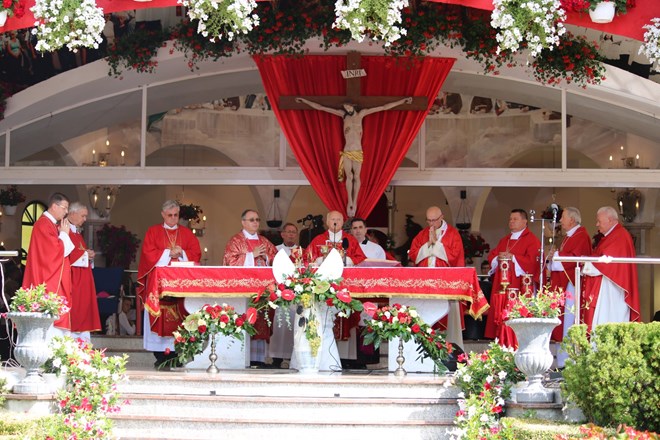 Sveta nedjelja u čast Predragocjenoj Krvi Kristovoj proslavljena u ludbreškom svetištu